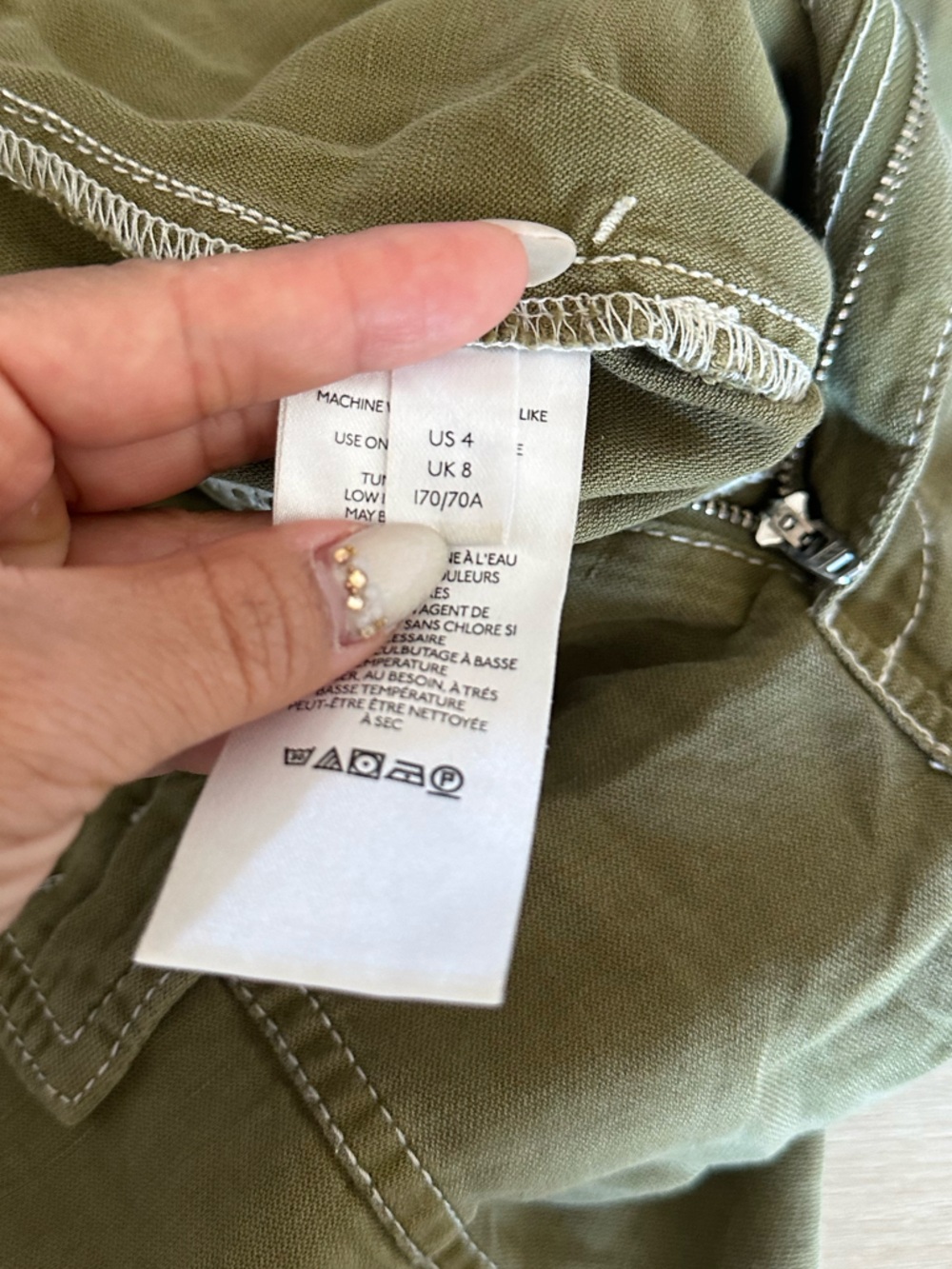 Anthropologie Jackson Tapered Utility Pants - Picture 7 of 8